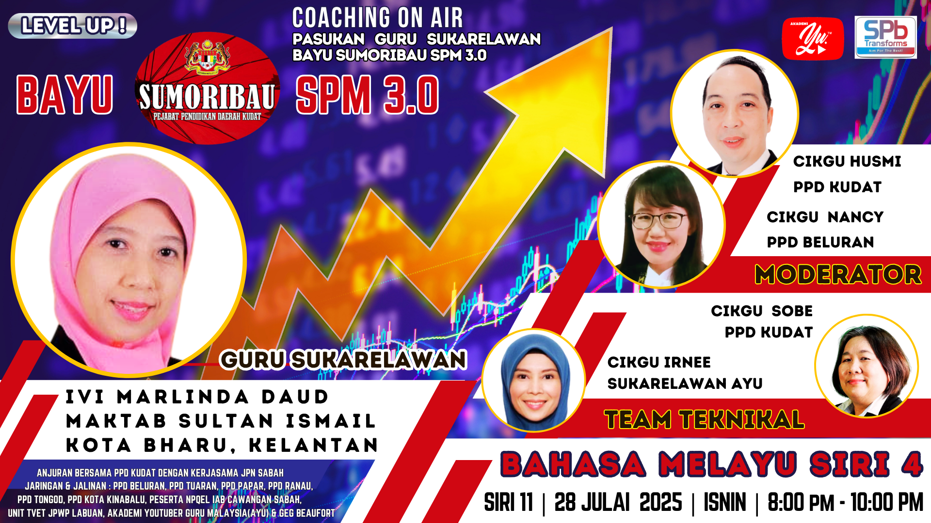 🔴 [LIVE] BAYU SUMORIBAU SPM 3.0 SIRI 11: BAHASA MELAYU SIRI 4 OLEH CIKGU IVI MARLINDA|MAKTAB SULTAN ISMAIL, KELANTAN